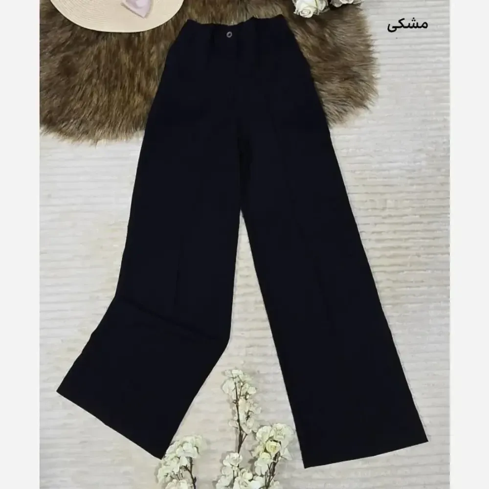 شلوار بگ زنانه جنس کرپ مورگان درجه یک سایز L تا 3XL رنگ بندی متنوع