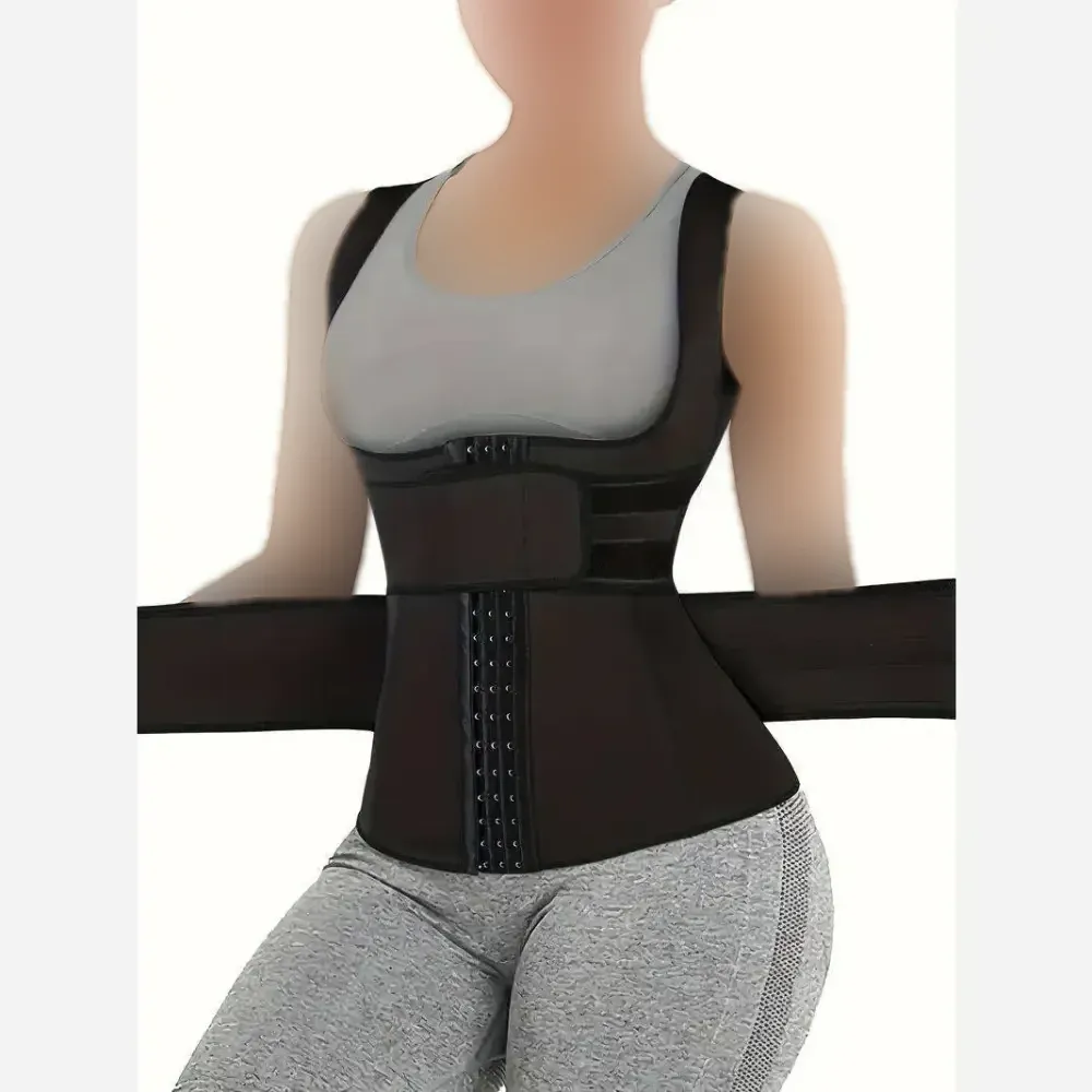 رکابی کمربنددار ساعت شمی کلمبیایی گن لاغری فرم دهنده شکم و پهلو