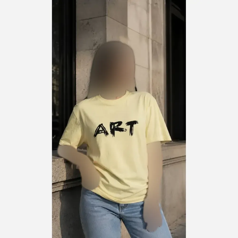 تیشرت باکسی ART پنبه 100٪ فری سایز 38 تا 50 زنانه اورسایز