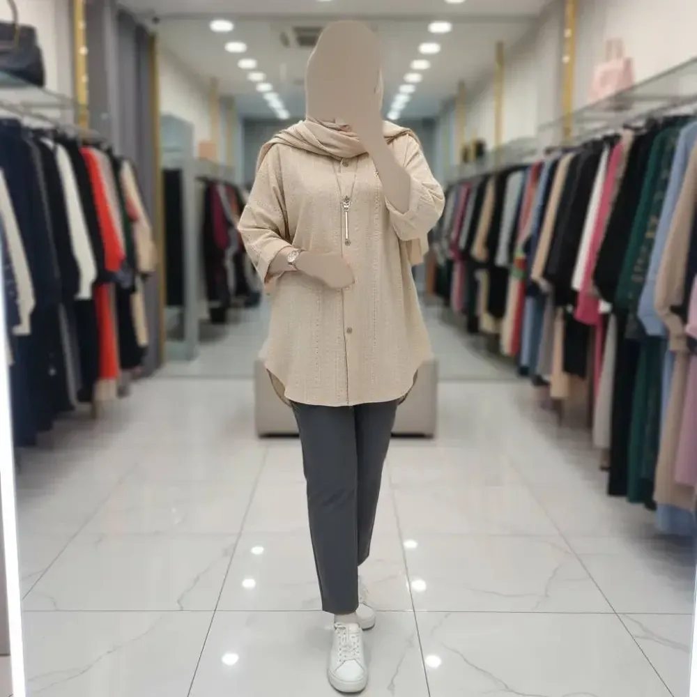 شومیز مراکشی کوک دوزی جنس درجه یک رنگبندی متنوع سایزبندی کامل