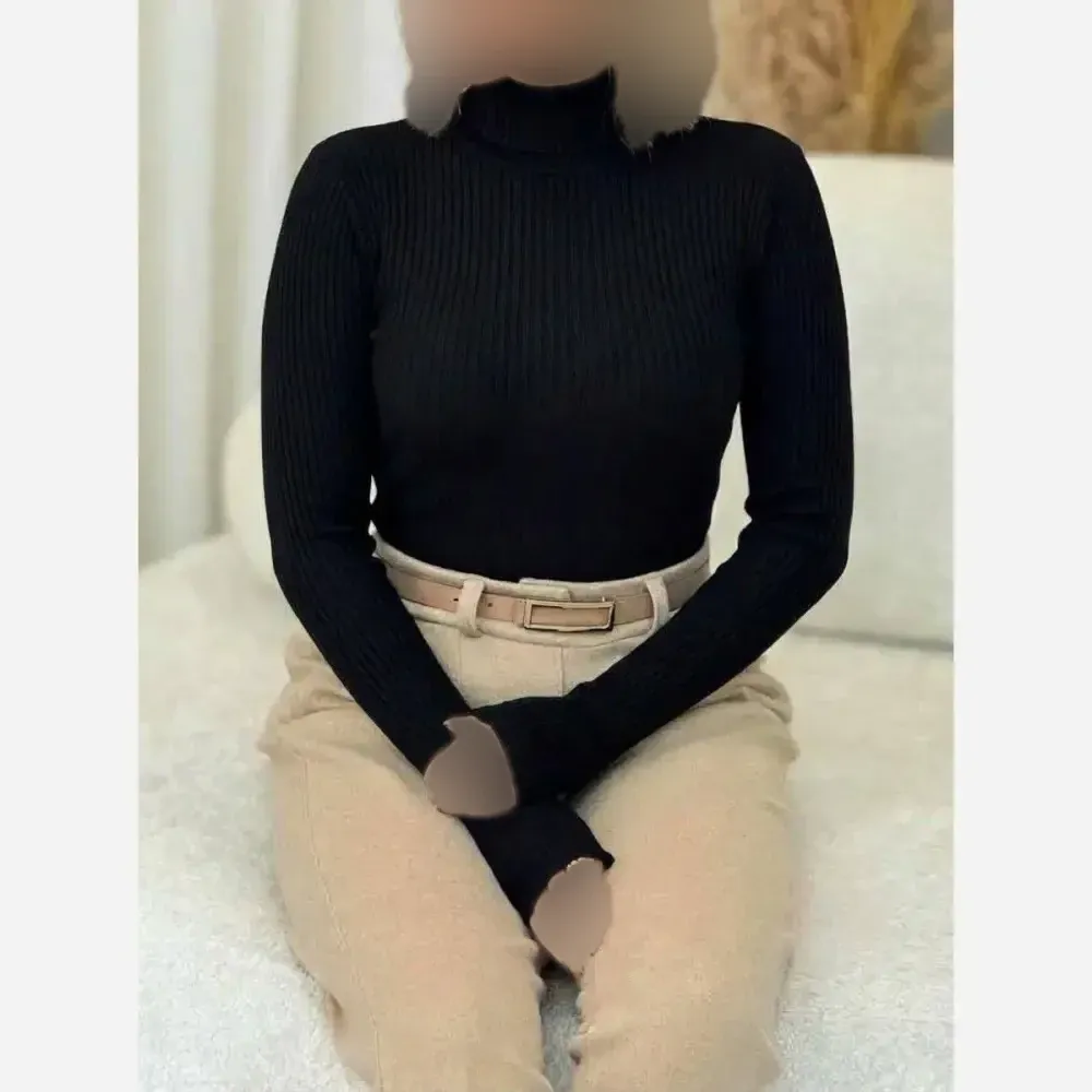 بادی یقه گرد ابریشم جنس فانریپ کش رنگ مشکی و زرشکی سایز 38 تا 44