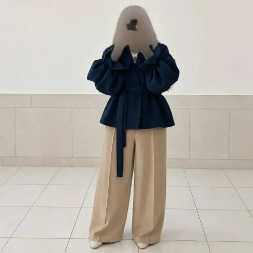 کت شلوار مجلسی زنانه مازراتی درجه یک دوخت مزونی سایز بزرگ