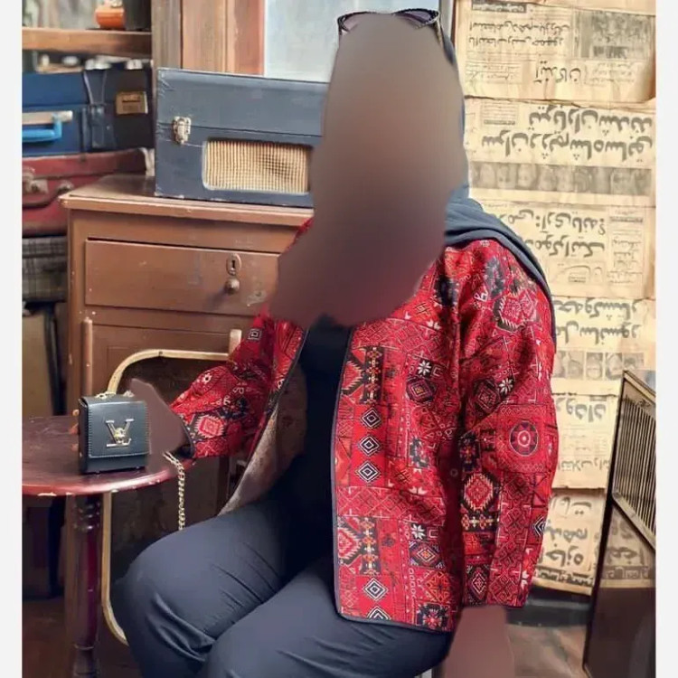 کت گلیمی تافته سوزن دوزی سنتی فری سایز