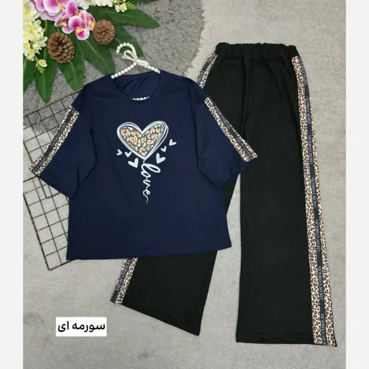 ست بلوبری زنانه پنبه با کیفیت سایز فری 38 تا 46 در رنگ بندی متنوع