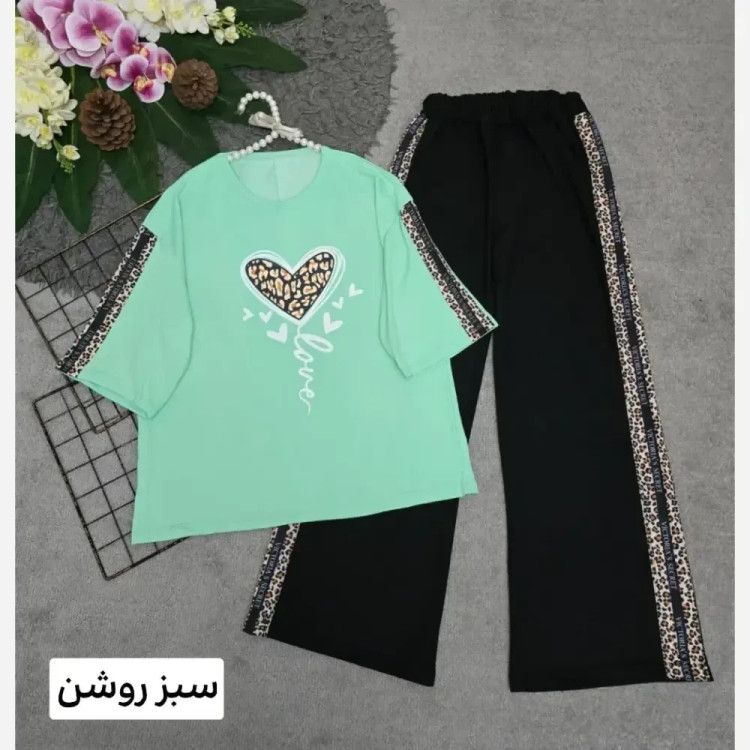 ست بلوبری زنانه پنبه با کیفیت سایز فری 38 تا 46 در رنگ بندی متنوع