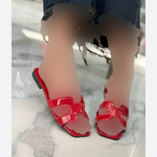 صندل زنانه هرمس زیره پلیمر سبک و راحت قرمز و زرشکی سایز 37 تا 40