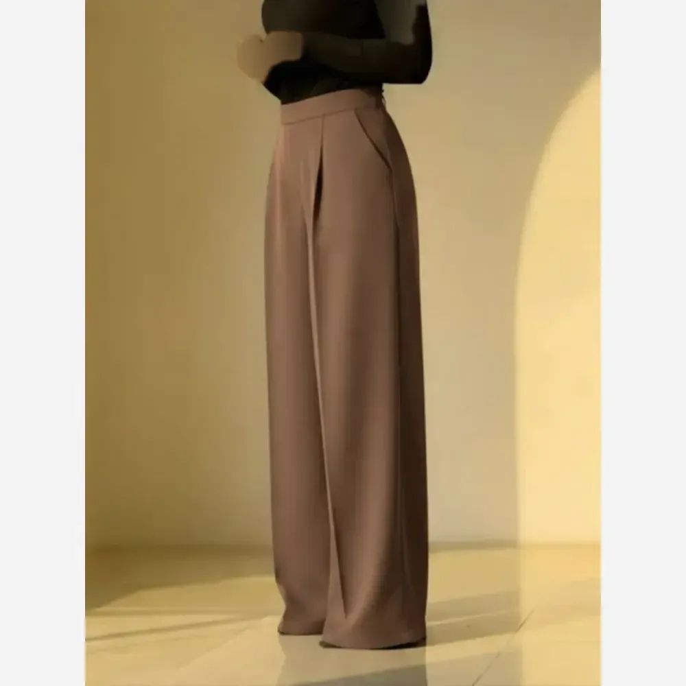 شلوار بگ مازراتی دبل ترک وارداتی پشت کش جلو پیلی زنانه سایز M L XL XXL قد 103