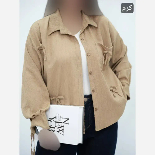 شومیز عروسکی گیسو کراش پفکی درجه یک سایز 38 تا 46 در رنگبندی متنوع
