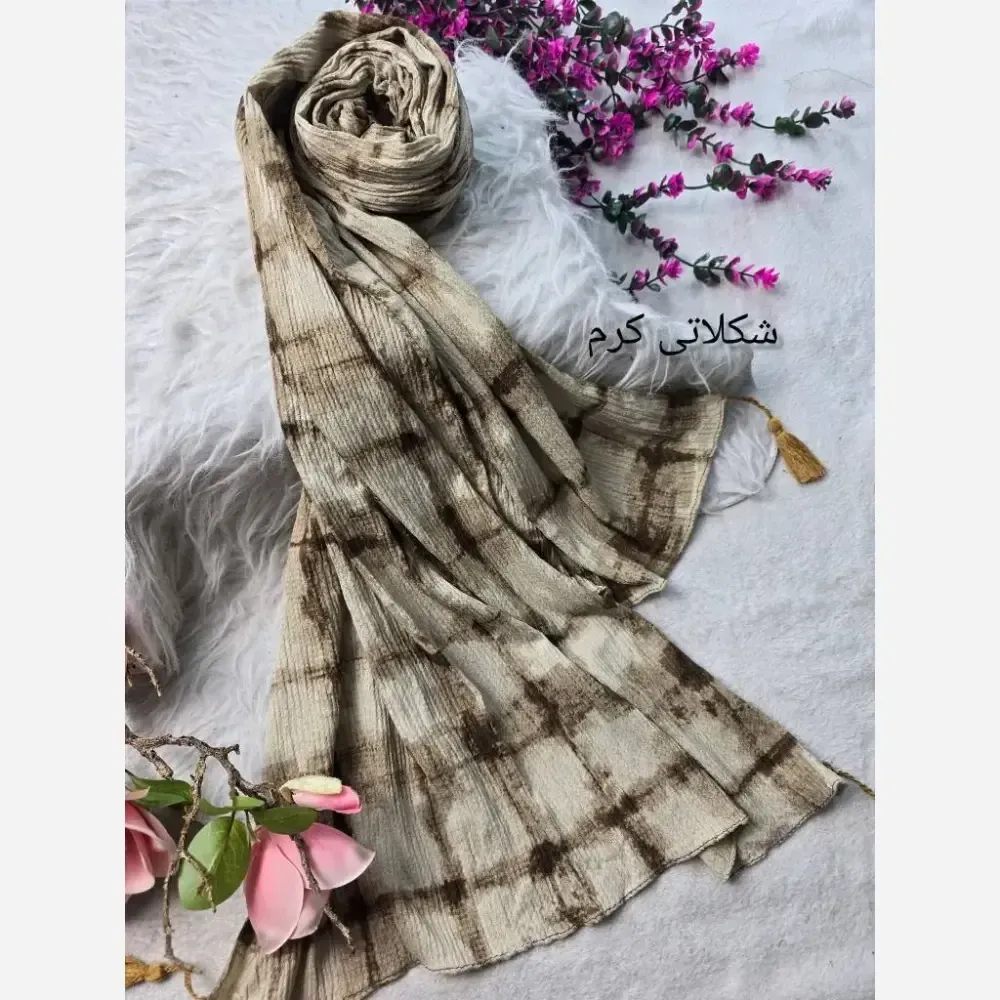 شال زنانه جنس برشکا ابعاد 70 در 180 فریزایز