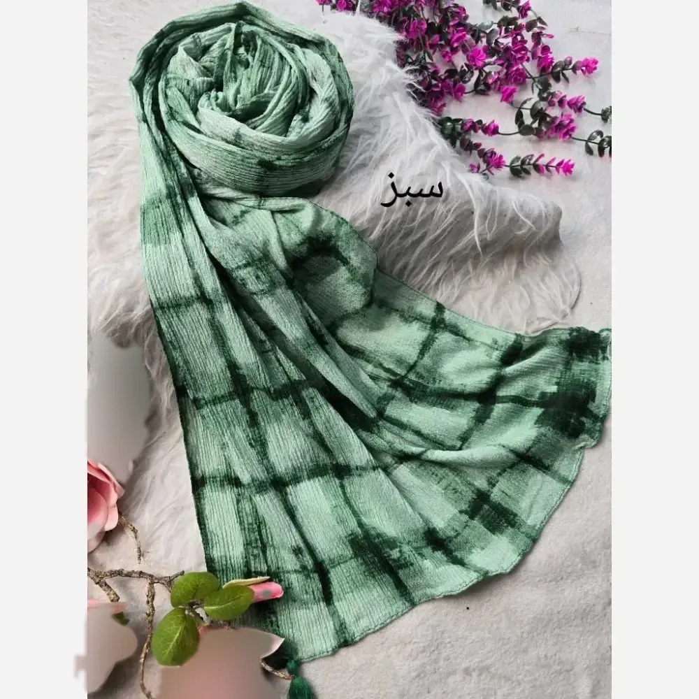 شال زنانه جنس برشکا ابعاد 70 در 180 فریزایز