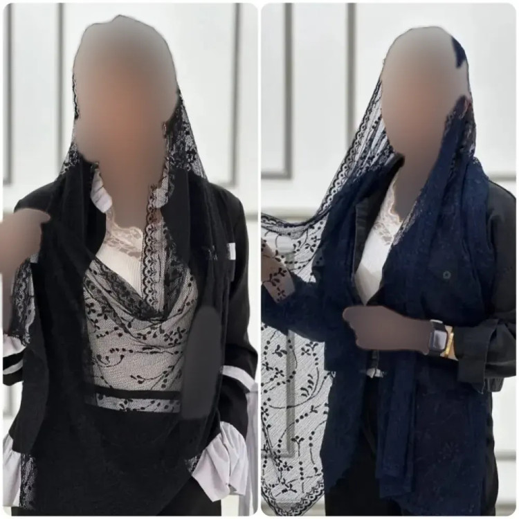 شال تور دانتل طرحدار حاشیه دانتل ابعاد 180 در 70 سانتیمتر