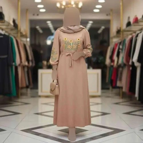 کفتان گلدوزی اروشا بابوس فری سایز قد 130 تا 135 دور سینه 118