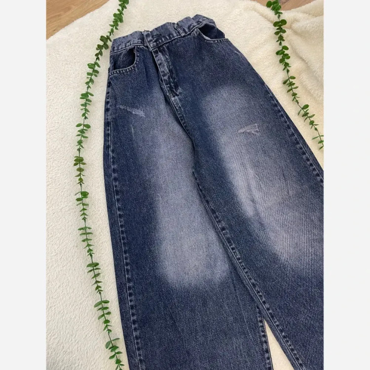 شلوار جین بگ زنانه ژوبین مدل ترک قد 106 کیفیت عالی