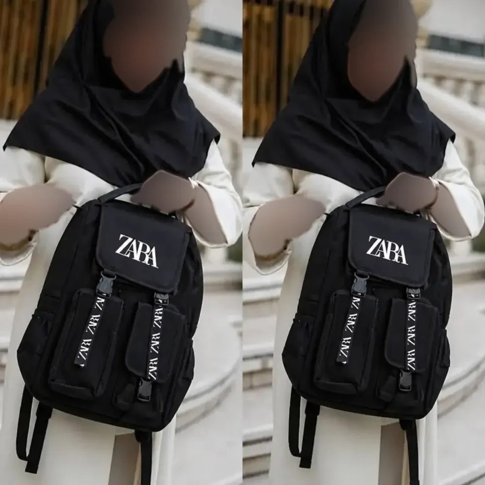 کوله پشتی زارا نانسی ضد آب مشکی سایز آزاد کیفیت عالی