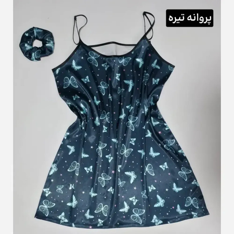 تاپ بلند زنانه واسکارنچی ساتن الیکس فری سایز