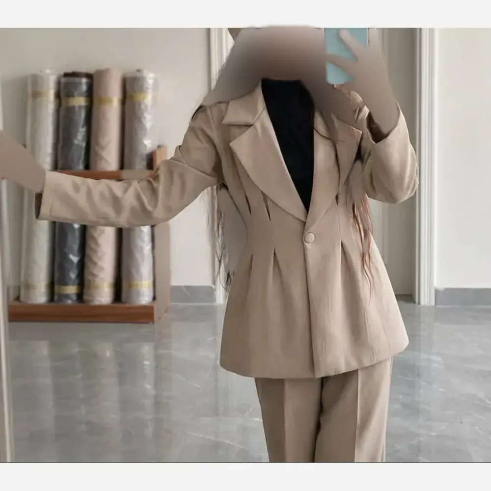 کت شلوار زنانه رونیکا مازراتی سایزبندی کامل در رنگبندی متنوع