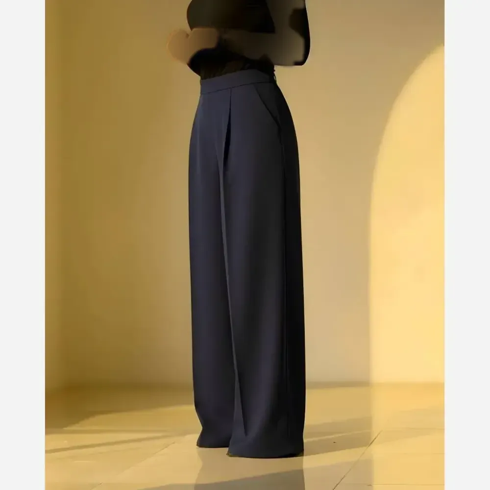 شلوار بگ مازراتی درجه یک زنانه با تضمین کیفیت پارچه و دوخت در رنگ بندی سرمه ای، قهوه ای و مشکی در سایزهای 1 تا 4