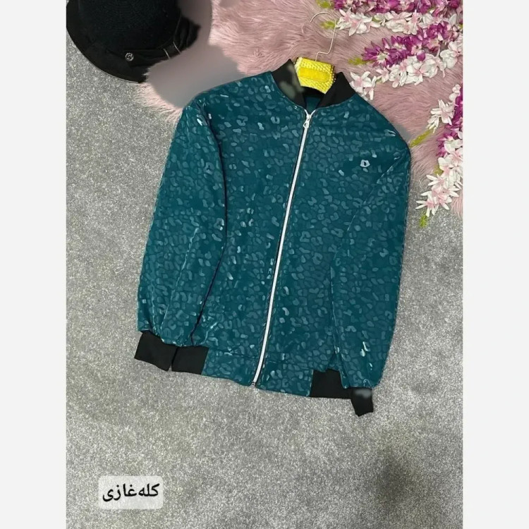 بامبر سیلیکونی زنانه رنگ کله غازی فری سایز 38 تا 46 قد 62 آستین 51