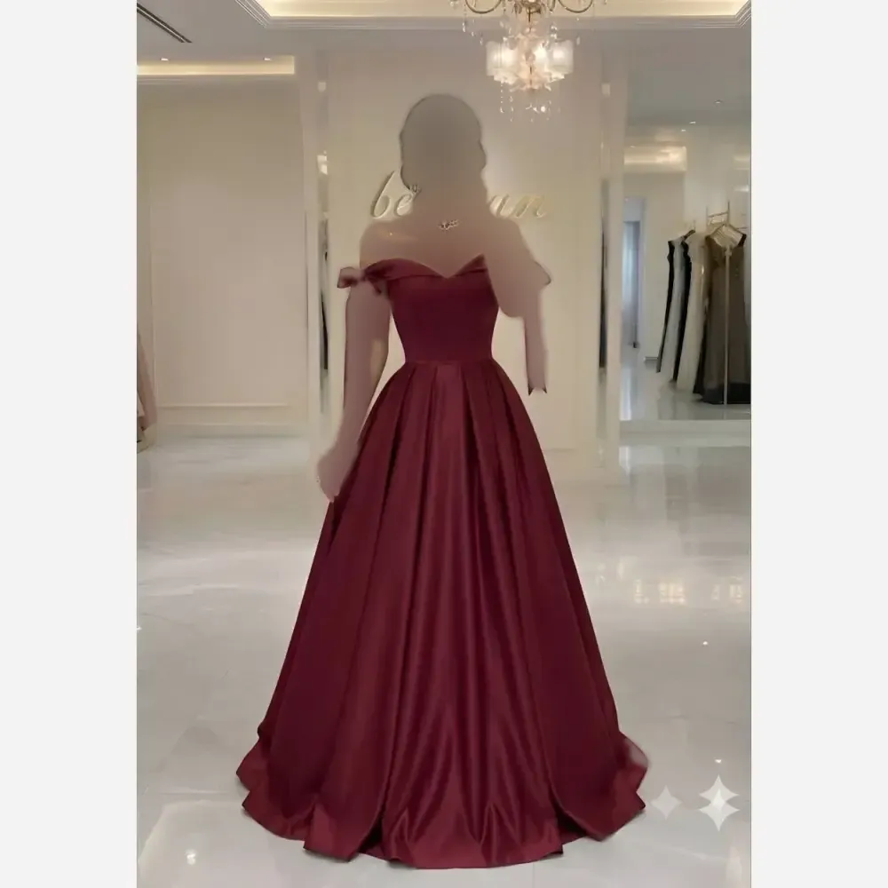 لباس مجلسی زنانه جنس ساتن آمریکایی سایز بندی و رنگ بندی متنوع