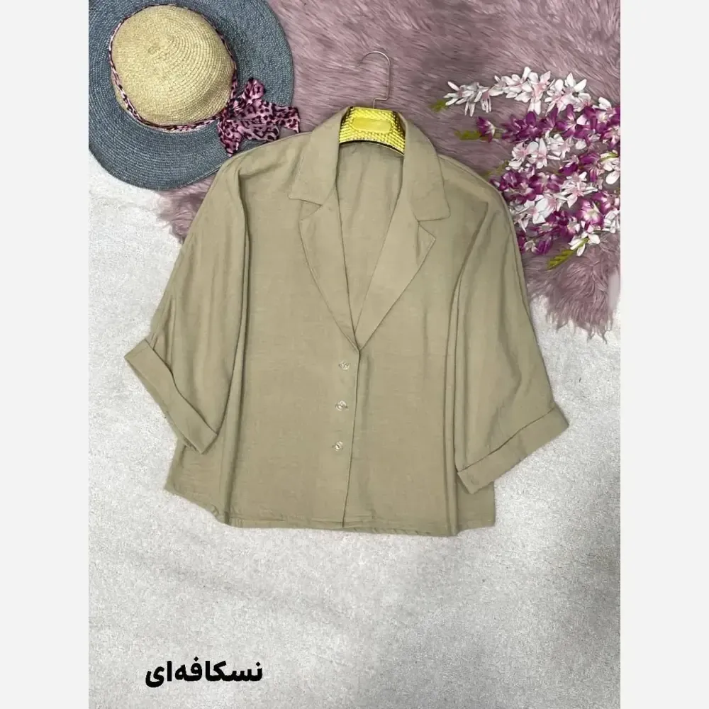 شومیز شانتون کمند زنانه فری سایز 38 تا 48 در رنگ بندی متنوع