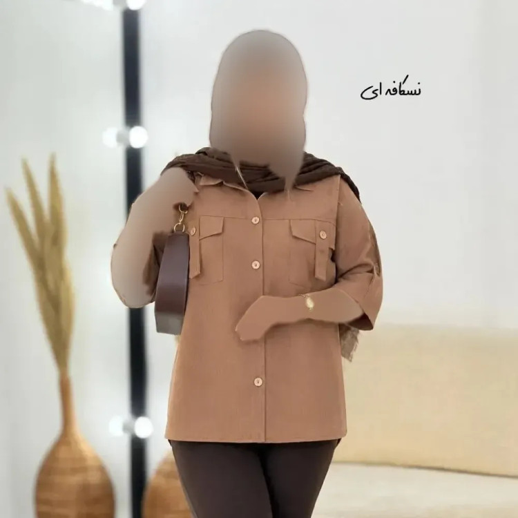 شومیز تابستانی جیب بندی لینن زنانه در رنگ بندی متنوع و سایز بندی یک و دو