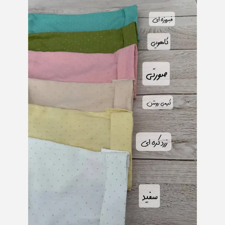 شومیز نگین دار پری سایز بزرگ زنانه | 46 تا 50 | رنگبندی متنوع