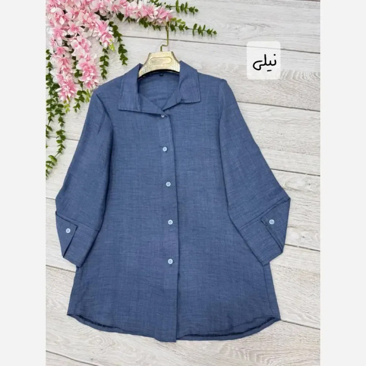 شومیز تابستونی شانتون رنگ بندی سایز یک و دو