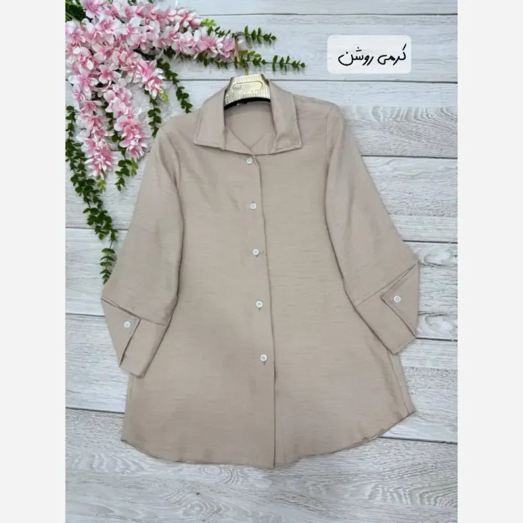 شومیز تابستونی شانتون رنگ بندی سایز یک و دو