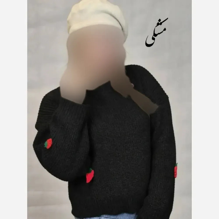 کراپ بافت زنانه توت فرنگی فری سایز تا 48 رنگبندی متنوع