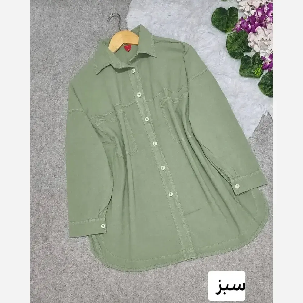 تونیک مانتویی زنانه ژاله الیاف درجه یک فری سایز