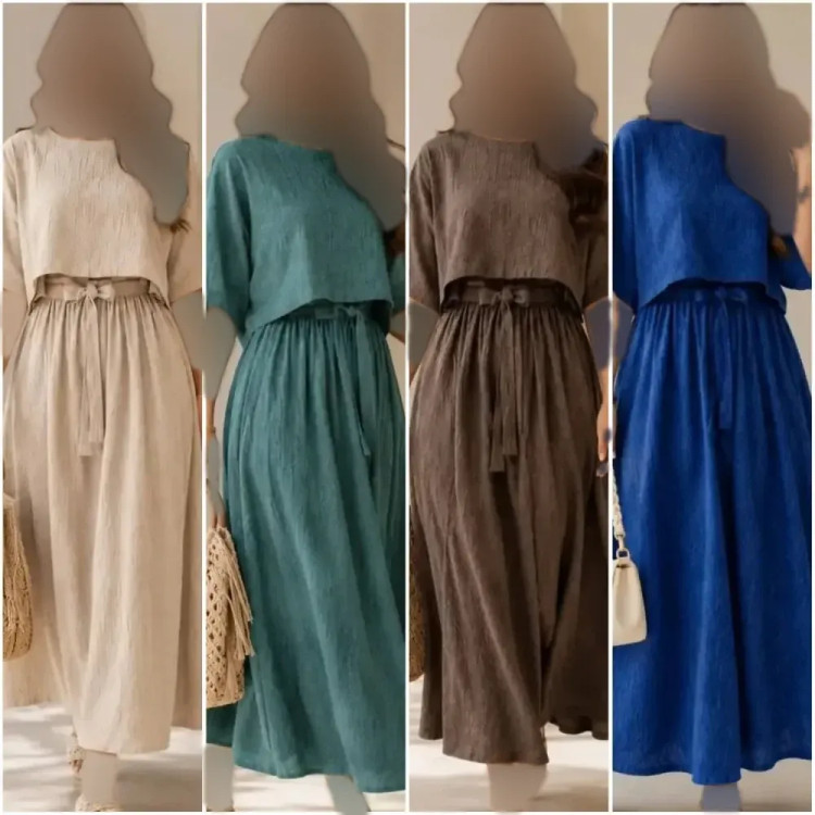 ست سارافون و رویه لنین آویژه فری سایز 38 تا 46