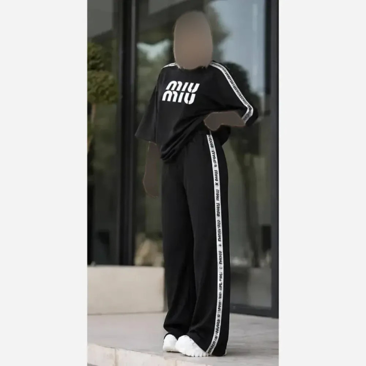 ست سوین زنانه جنس اسپان گلکسی رنگ مشکی سایز فری سایز