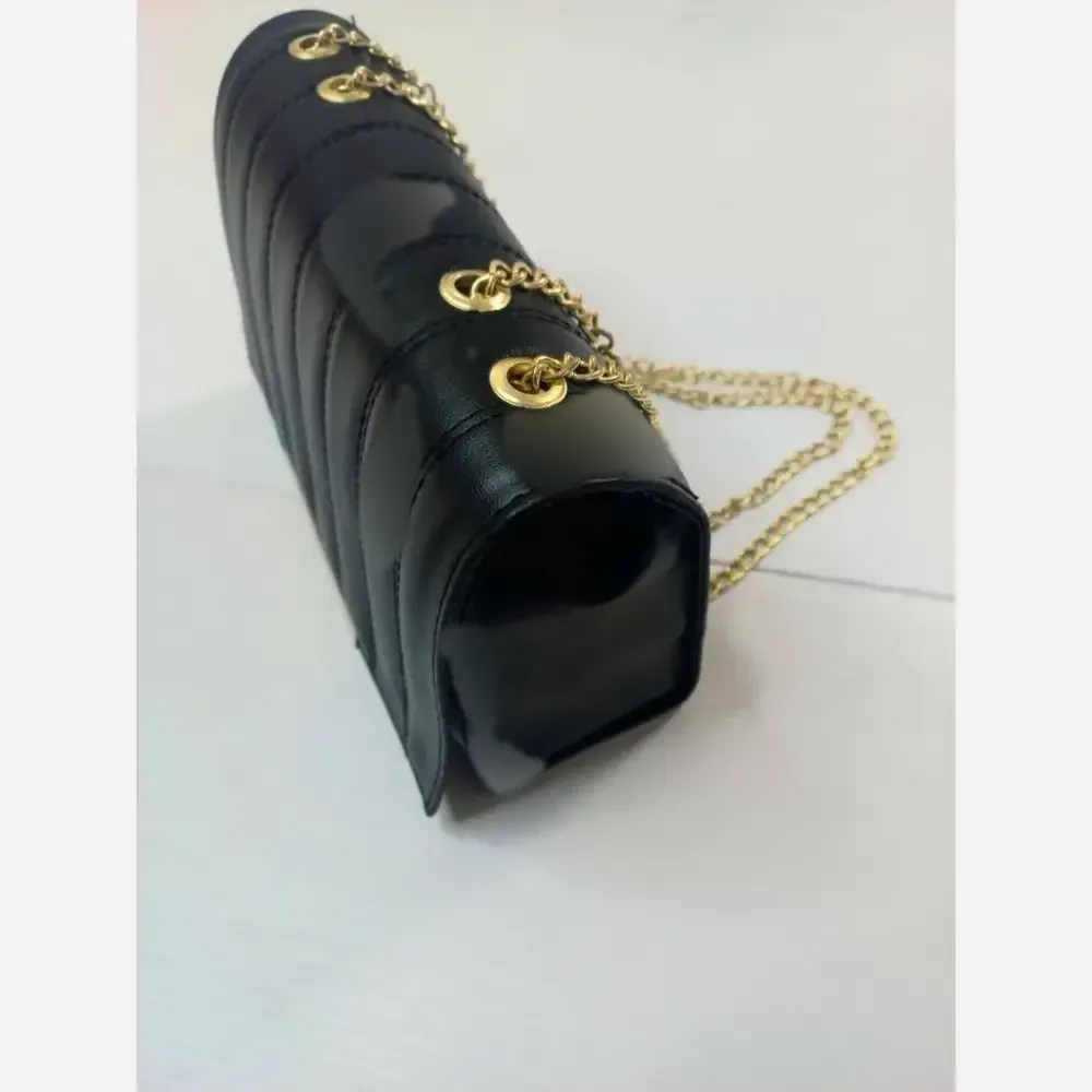 کیف لنسر چرم مشکی کیفیت اصلی اندازه 23 در 14 سانت