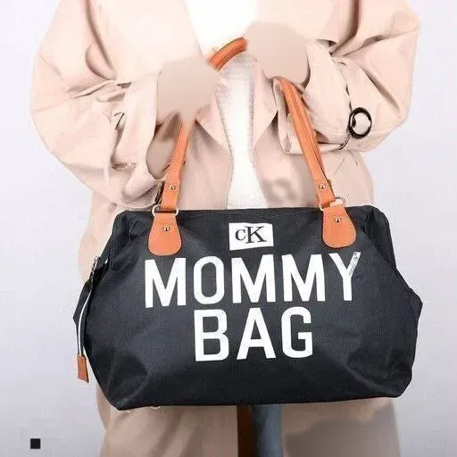 کیف برزنتی کجراه مدل Mommy Bag مشکی سایز آزاد