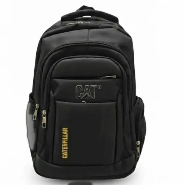 کوله پشتی دبیرستانی برزنتی چهار زیپ لپ تاپ خور مدل FILA و CAT