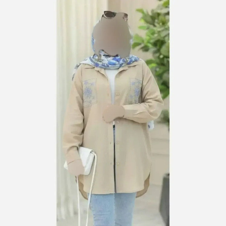 تونیک مانتویی لنین آنزیم شده درجه یک مدل کاکوتی سبز فری سایز