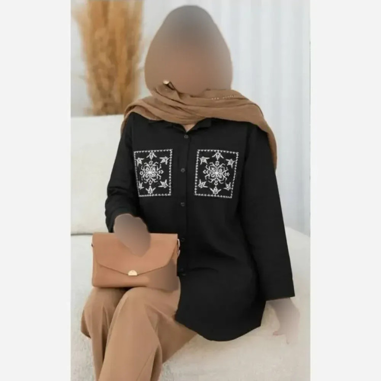 تونیک مانتویی لنین آنزیم شده درجه یک مدل کاکوتی سبز فری سایز
