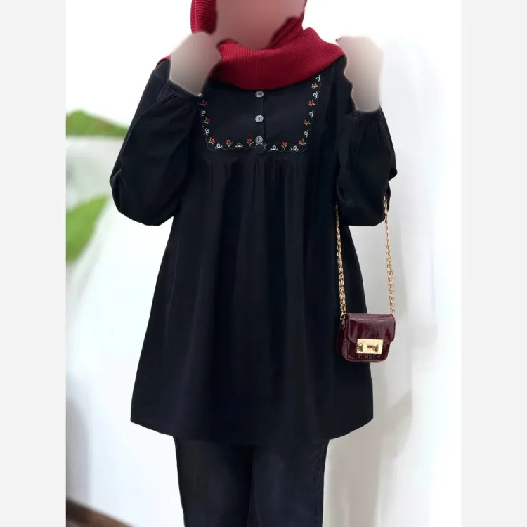 شومیز ساحل لینن نچرال آنزیم شده با کیفیت فری سایز 38 تا 48