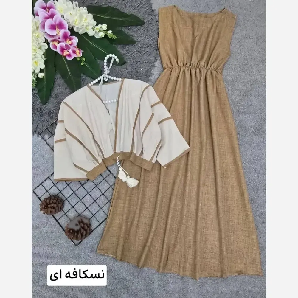 ست نرگس سارافون شانتون کراپ لنین فری سایز 36 تا 46 در رنگبندی متنوع