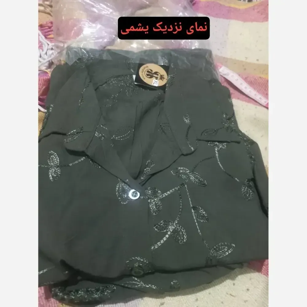 شومیز قواره دار نخ کره ای خامه دوزی ضدحساسیت کیفیت بینظیر ماریا