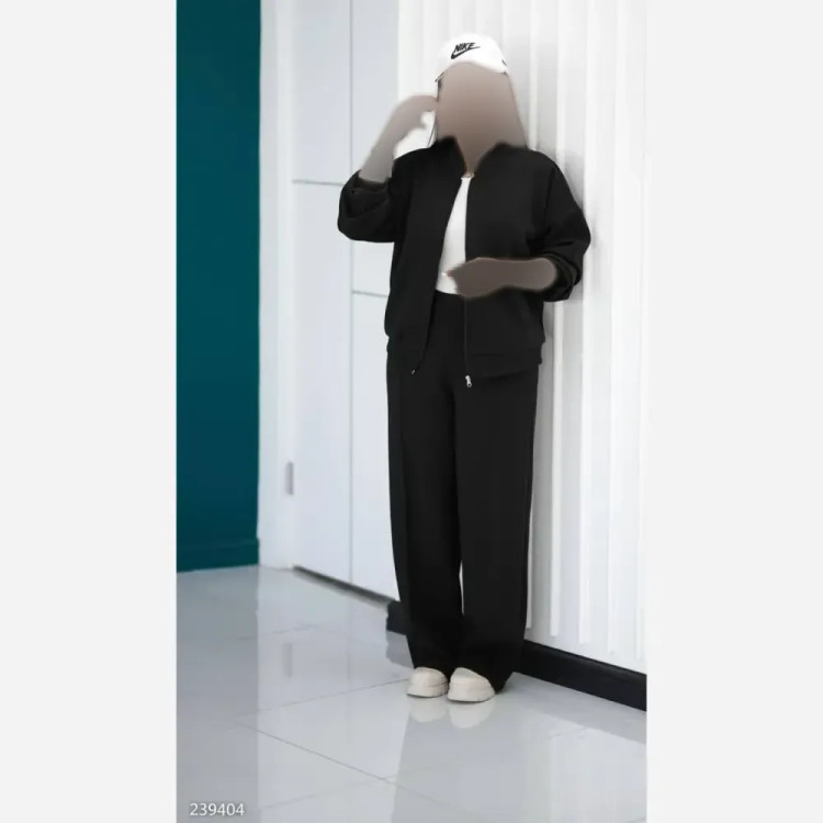 ست سویشرت و شلوار دورس تو کرکی روکسان سایز فری تا 48