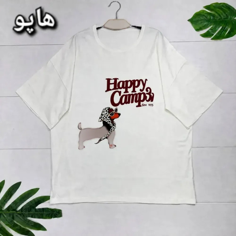 تیشرت نخ پنبه باکیفیت پلاس سایز بزرگ اسپرت زنانه و مردانه