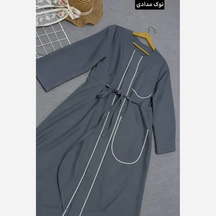 مانتو بلند دانشجویی هما جنس بزایاق