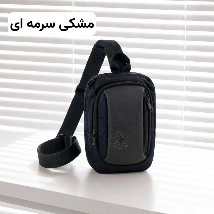 بادی بگ مردانه سایز کوچک جنس خلبانی بند بلند جیب دار