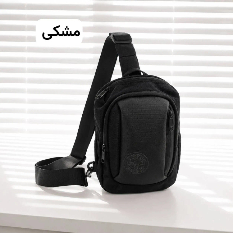 بادی بگ مردانه سایز کوچک جنس خلبانی بند بلند جیب دار