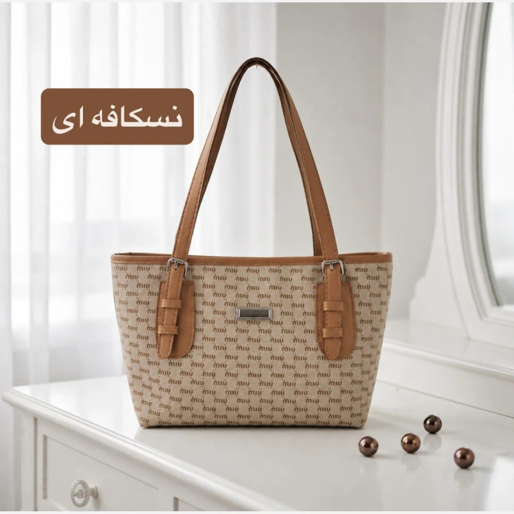 کیف زنانه روزمره و اسپرت چرم مصنوعی ابعاد 37 در 24 سانتیمتر