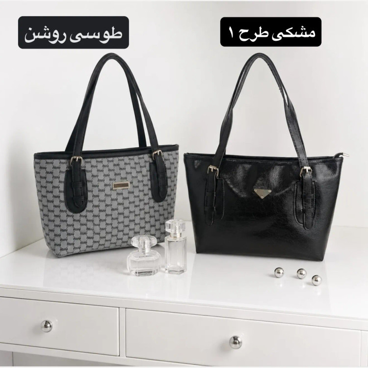 کیف زنانه روزمره و اسپرت چرم مصنوعی ابعاد 37 در 24 سانتیمتر