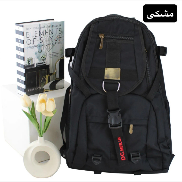 کوله پشتی اسپرت و مدرسه دانشگاهی پارچه ای با ابعاد 57x38x18 سانتیمتر
