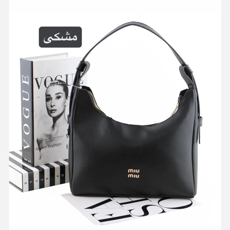 کیف زنانه چرم مصنوعی اسپرت روزمره مدل زیپدار