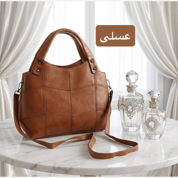 کیف زنانه چرم مصنوعی روزمره بند بلند